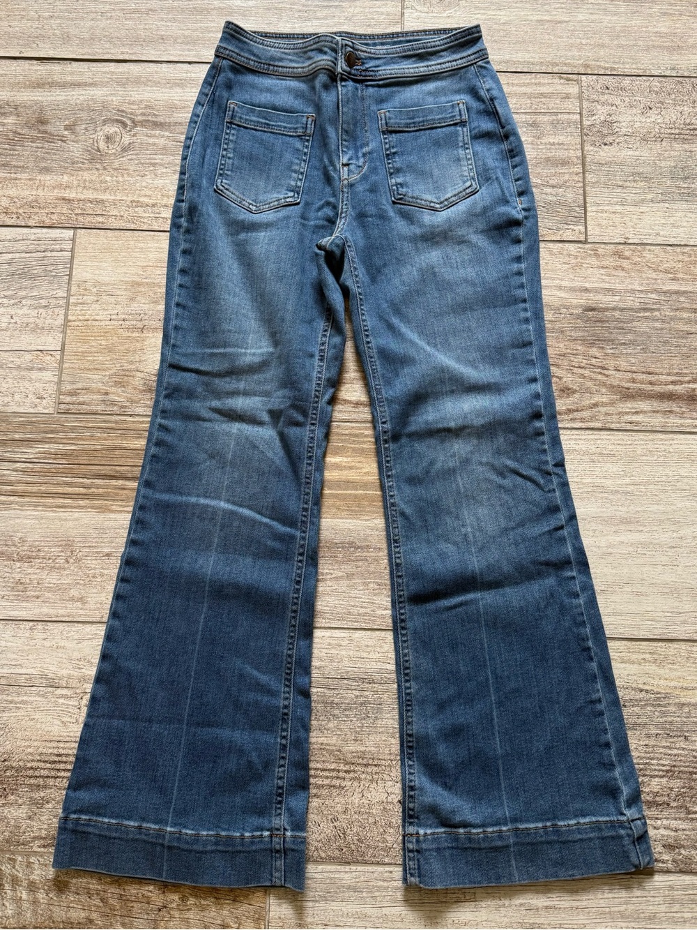 Pilcro by Anthropologie High Waisted Bootcut Jeans